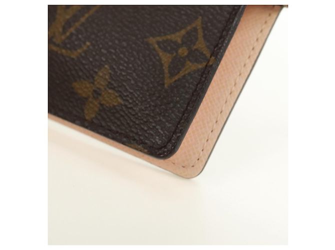 LOUIS VUITTON Monogram Agenda Koala PM Planner Cover Pink R21013 Auth 180916M Rosa Monograma - vista 14