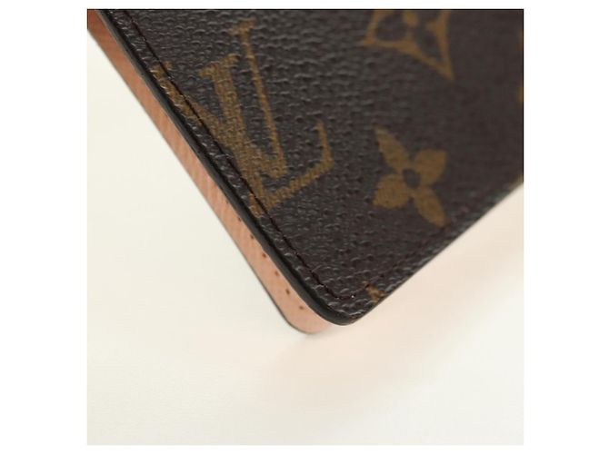 LOUIS VUITTON Monogram Agenda Koala PM Planner Cover Pink R21013 Auth 180916M Rosa Monograma - vista 15