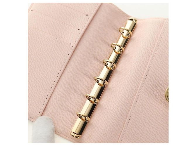 LOUIS VUITTON Monogram Agenda Koala PM Planner Cover Pink R21013 Auth 180916M Rosa Monograma - vista 19