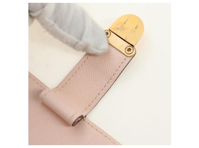 LOUIS VUITTON Monogram Agenda Koala PM Planner Cover Pink R21013 Auth 180916M Rosa Monograma - vista 23