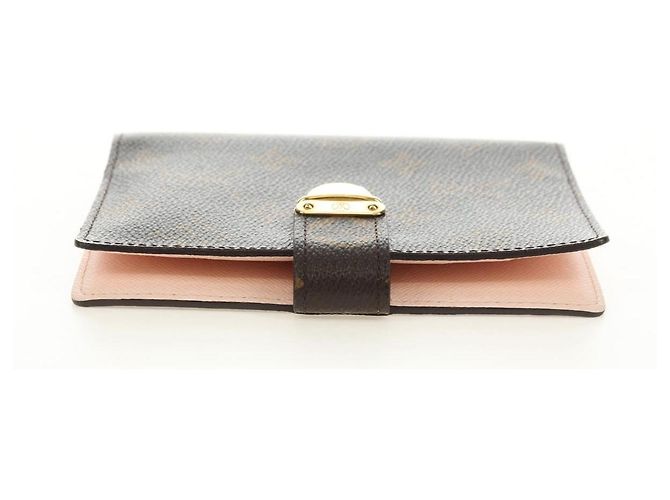 LOUIS VUITTON Monogram Agenda Koala PM Planner Cover Pink R21013 Auth 180916M Rosa Monograma - vista 3