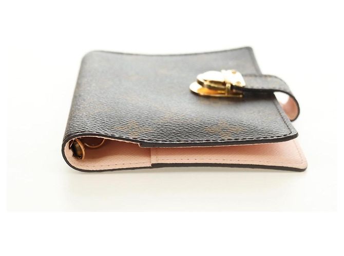 LOUIS VUITTON Monogram Agenda Koala PM Planner Cover Pink R21013 Auth 180916M Rosa Monograma - vista 6