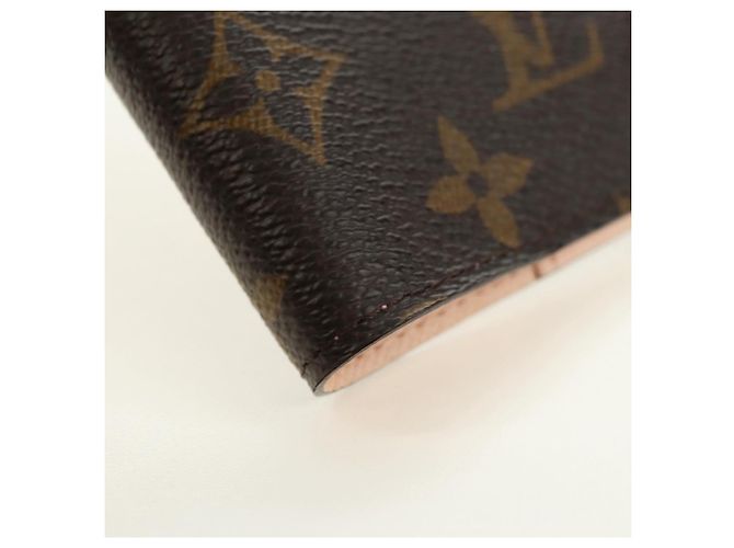 LOUIS VUITTON Monogram Agenda Koala PM Planner Cover Pink R21013 Auth 180916M Rosa Monograma - vista 7