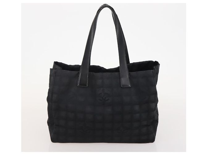 CHANEL Neue Travel Line Tote Bag Nylon 3 Set Pink Schwarz CC Authentisch ti3919 - Ansicht 17