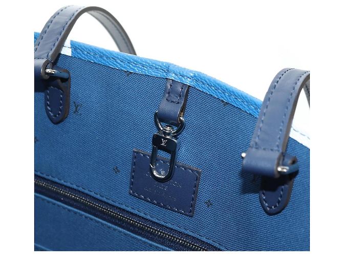 BORSA LOUIS VUITTON LV Escal Monogram On the Go GM Blu M45120 LV Auth 181389SAM - vista 24