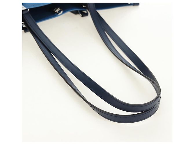BORSA LOUIS VUITTON LV Escal Monogram On the Go GM Blu M45120 LV Auth 181389SAM - vista 9