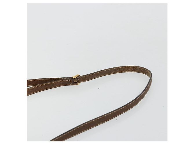 Bolso GUCCI GG Supreme Web Sherry Line PVC Beige Oro 001 56 0860 Auth 180110 Dorado - vista 8