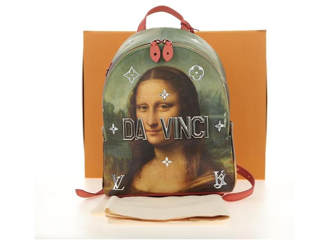 LOUIS VUITTON Masters Collection Da Vinci Palm Springs M43375 LV Auth 181424SM Multicolore - vista 12