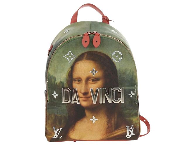 LOUIS VUITTON Masters Collection Da Vinci Palm Springs M43375 LV Auth 181424SM Multicolore - vista 13