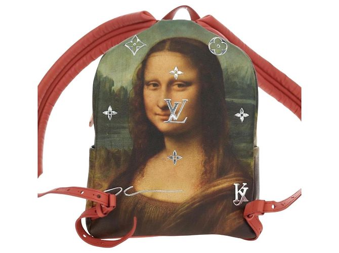 LOUIS VUITTON Masters Collection Da Vinci Palm Springs M43375 LV Auth 181424SM Multicolore - vista 2