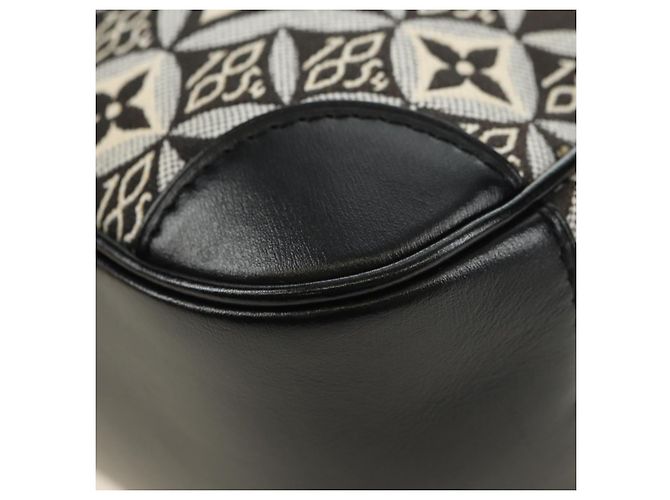 LOUIS VUITTON Monogram Jaguar Deauville MINI Bag Black M57205 LV Auth 181427M Nero - vista 16