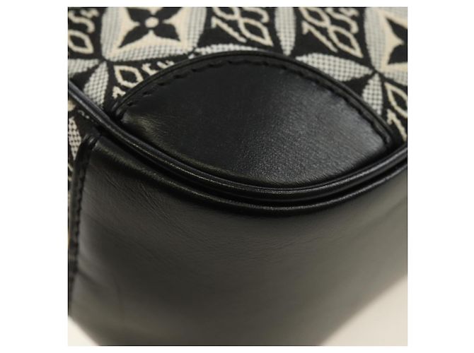 LOUIS VUITTON Monogram Jaguar Deauville MINI Bag Black M57205 LV Auth 181427M Nero - vista 17