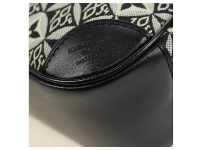 LOUIS VUITTON Monogram Jaguar Deauville MINI Bag Black M57205 LV Auth 181427M Nero - vista 18