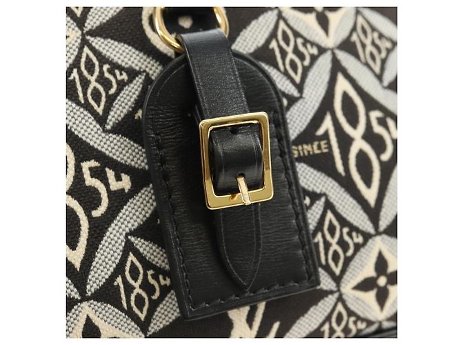 LOUIS VUITTON Monogram Jaguar Deauville MINI Bag Black M57205 LV Auth 181427M Nero - vista 20