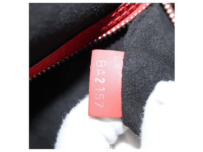 LOUIS VUITTON Epi Supreme Keepall Bandouliere 45 Boston Bag M53419 Auth 181998SM Rosso - vista 11