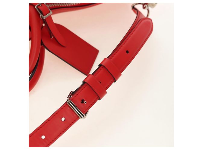 LOUIS VUITTON Epi Supreme Keepall Bandouliere 45 Boston Bag M53419 Auth 181998SM Rosso - vista 16