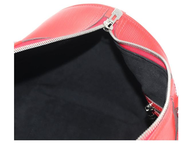LOUIS VUITTON Epi Supreme Keepall Bandouliere 45 Boston Bag M53419 Auth 181998SM Rosso - vista 34