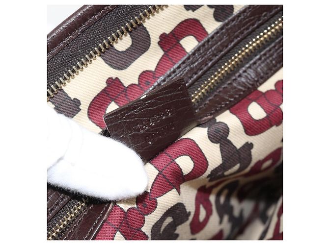 Borsa a tracolla GUCCI GG Canvas Web Sherry Line Beige Oro Rosso 144388 Auth 182113A D'oro - vista 12