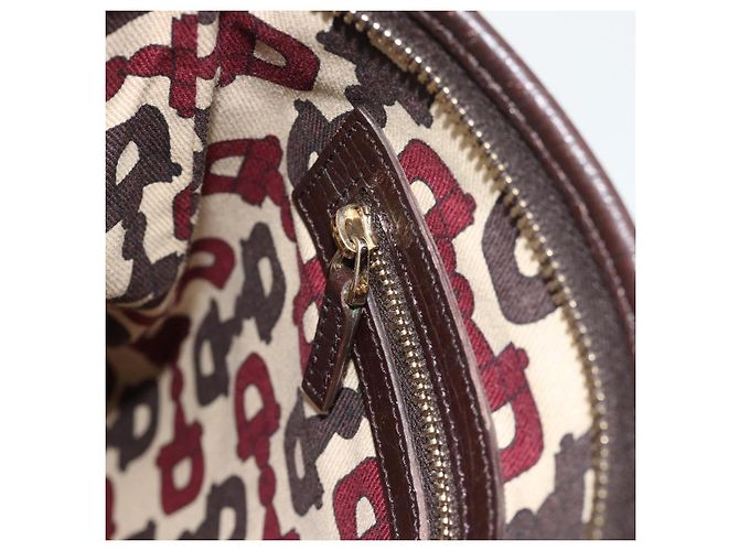 Borsa a tracolla GUCCI GG Canvas Web Sherry Line Beige Oro Rosso 144388 Auth 182113A D'oro - vista 21