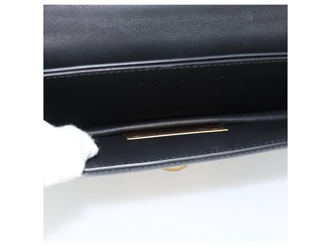Borsa a tracolla BOTTEGA VENETA in pelle nera e oro Auth ka4471 Nero D'oro - vista 11