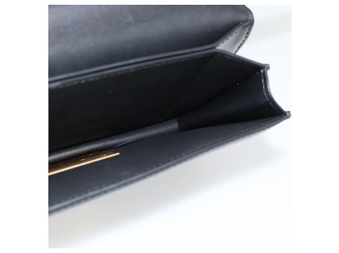 Borsa a tracolla BOTTEGA VENETA in pelle nera e oro Auth ka4471 Nero D'oro - vista 20