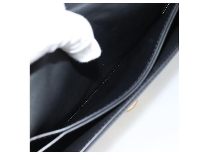 Borsa a tracolla BOTTEGA VENETA in pelle nera e oro Auth ka4471 Nero D'oro - vista 22