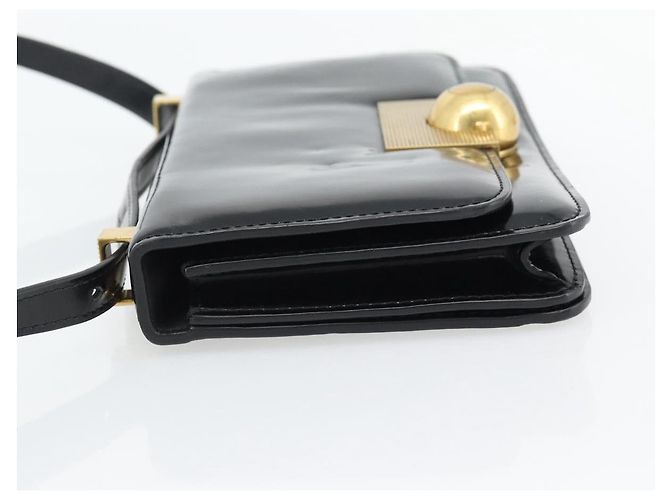 Borsa a tracolla BOTTEGA VENETA in pelle nera e oro Auth ka4471 Nero D'oro - vista 3