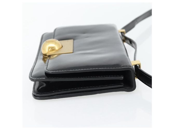 Borsa a tracolla BOTTEGA VENETA in pelle nera e oro Auth ka4471 Nero D'oro - vista 4