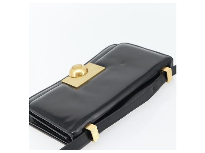 Borsa a tracolla BOTTEGA VENETA in pelle nera e oro Auth ka4471 Nero D'oro - vista 6
