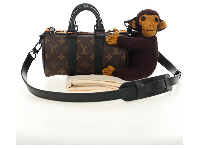 LOUIS VUITTON Monogram Monkey Puppet Keepall XS Bag M80118 LV Auth 181387SM Monogramma - vista 12