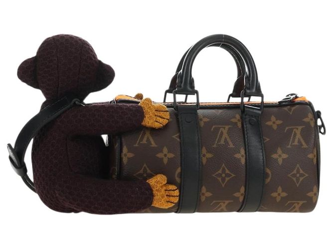 LOUIS VUITTON Monogram Monkey Puppet Keepall XS Bag M80118 LV Auth 181387SM Monogramma - vista 2