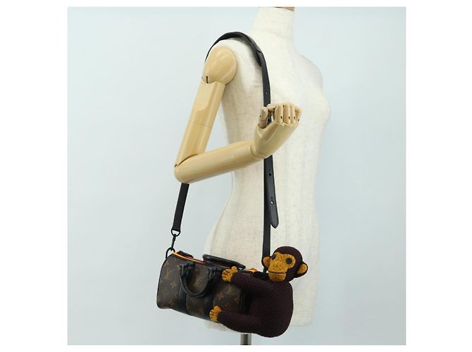 LOUIS VUITTON Monogram Monkey Puppet Keepall XS Bag M80118 LV Auth 181387SM Monogramma - vista 28