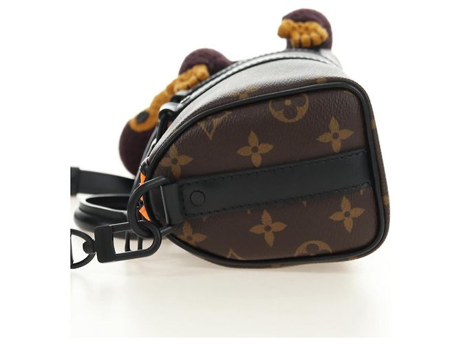 LOUIS VUITTON Monogram Monkey Puppet Keepall XS Bag M80118 LV Auth 181387SM Monogramma - vista 3