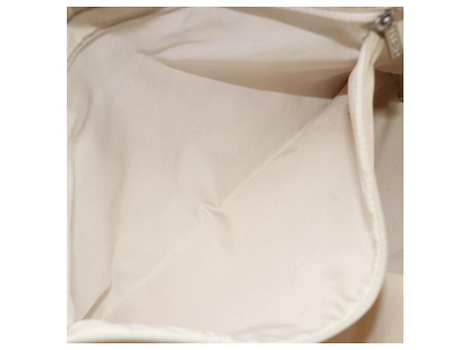 CHANEL Nuova Borsa Tote Travel in Nylon Beige Oro CC Auth 180904 D'oro - vista 23