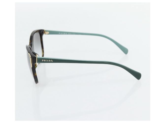 Gafas de sol PRADA de plástico Verde Auth BA13216 - vista 5
