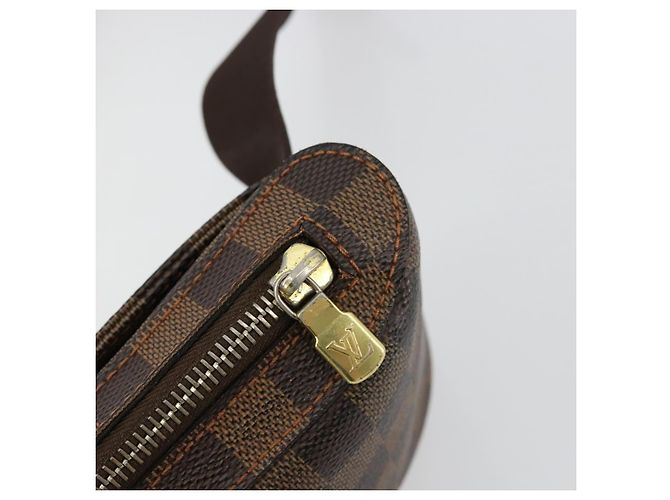 LOUIS VUITTON Bolsa de Ombro Damier Ebene Geronimos N51994 LV Auth 171270 - vista 10