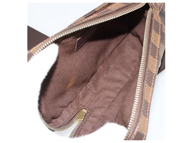LOUIS VUITTON Bolsa de Ombro Damier Ebene Geronimos N51994 LV Auth 171270 - vista 11