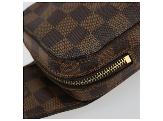 LOUIS VUITTON Bolsa de Ombro Damier Ebene Geronimos N51994 LV Auth 171270 - vista 15