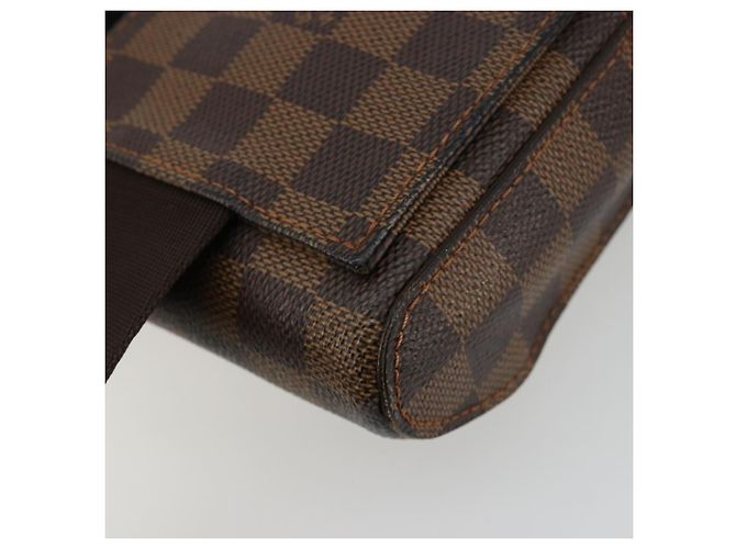 LOUIS VUITTON Bolsa de Ombro Damier Ebene Geronimos N51994 LV Auth 171270 - vista 17