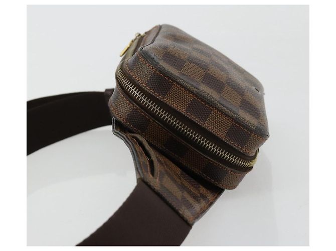 LOUIS VUITTON Bolsa de Ombro Damier Ebene Geronimos N51994 LV Auth 171270 - vista 4
