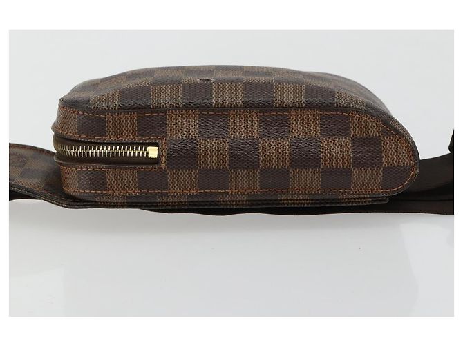 LOUIS VUITTON Bolsa de Ombro Damier Ebene Geronimos N51994 LV Auth 171270 - vista 5