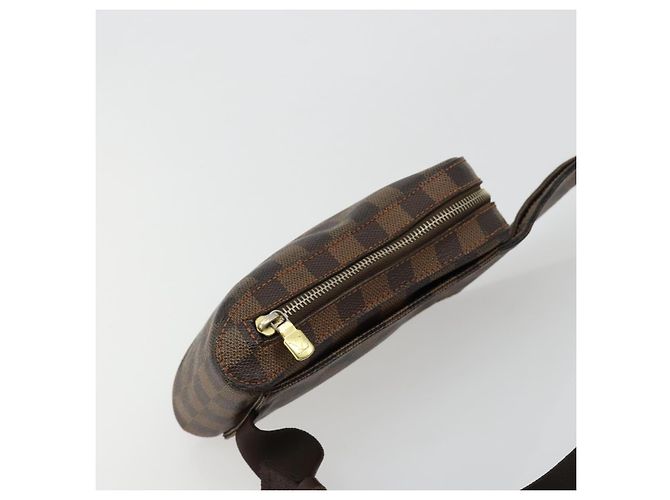 LOUIS VUITTON Bolsa de Ombro Damier Ebene Geronimos N51994 LV Auth 171270 - vista 6