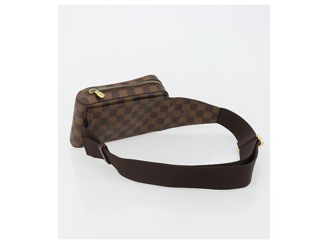 LOUIS VUITTON Bolsa de Ombro Damier Ebene Geronimos N51994 LV Auth 171270 - vista 7