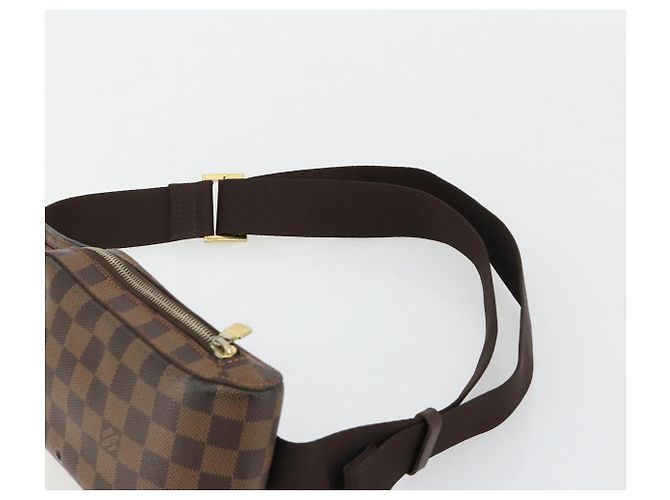 LOUIS VUITTON Bolsa de Ombro Damier Ebene Geronimos N51994 LV Auth 171270 - vista 8