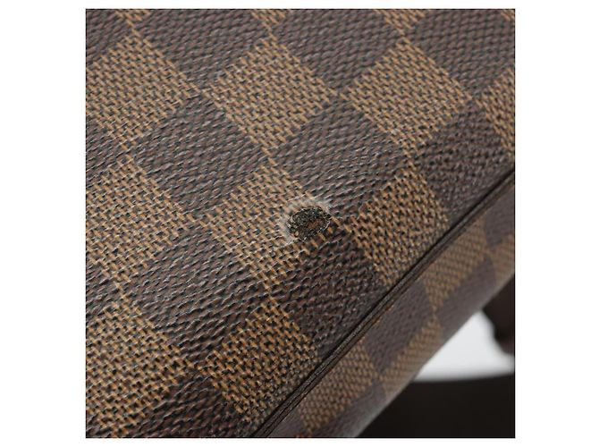 LOUIS VUITTON Bolsa de Ombro Damier Ebene Geronimos N51994 LV Auth 171270 - vista 9