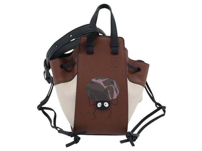 LOEWE Studio Ghibli Spirited Away Soot Sprites Hammock Mini Auth 167367SM Beige - vista 13