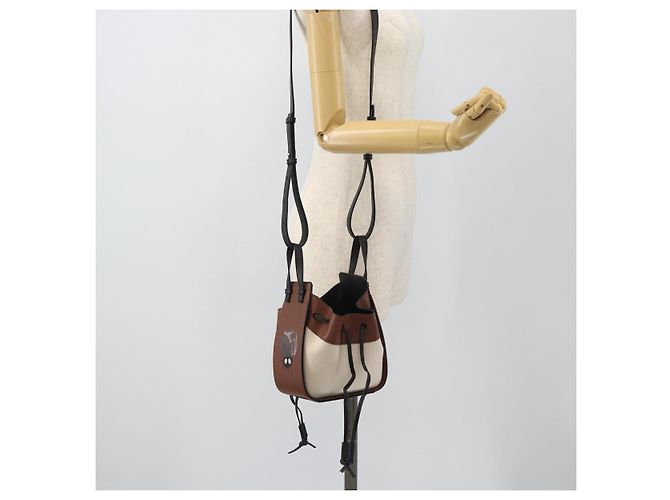 LOEWE Studio Ghibli Spirited Away Soot Sprites Hammock Mini Auth 167367SM Beige - vista 24