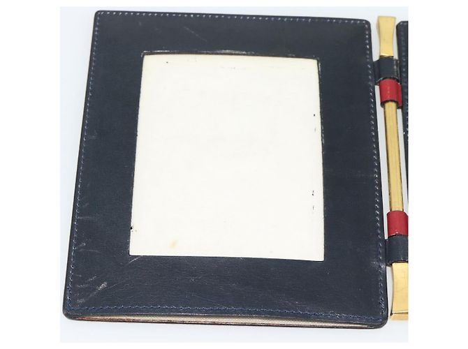 GUCCI GG Supreme Picture Frames PVC Navy Auth 181781 Navy blue - view 11