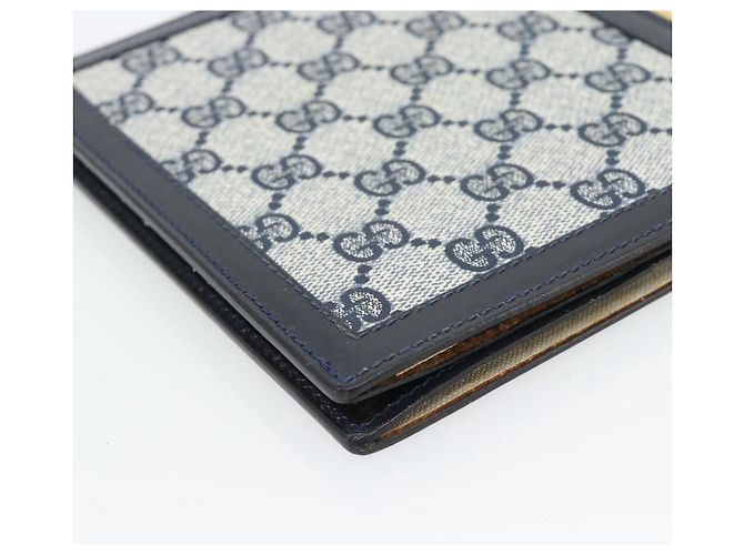 GUCCI GG Supreme Picture Frames PVC Navy Auth 181781 Navy blue - view 15