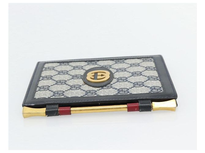 GUCCI GG Supreme Picture Frames PVC Navy Auth 181781 Navy blue - view 4